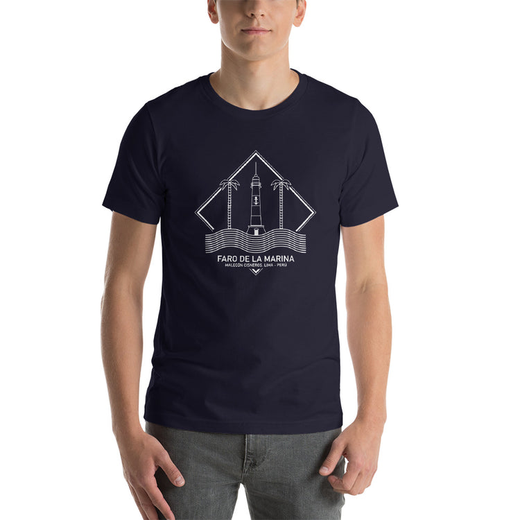 Peruvian Tee | Faro de la Marina - Men's PeruvianMood Outlines