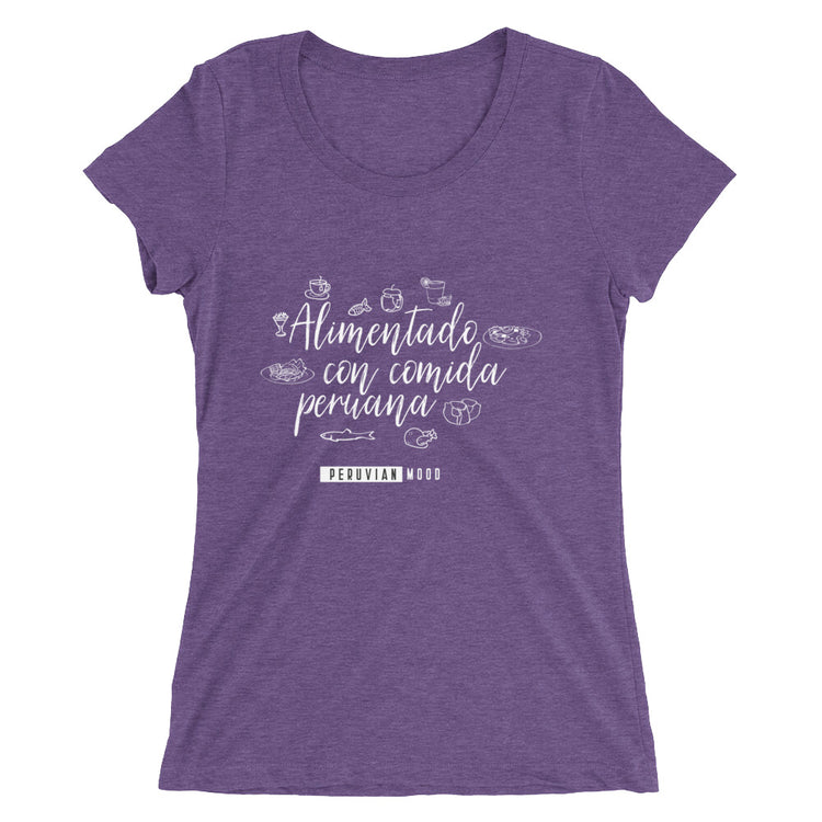 Peru T-Shirt - Feed with Peruvian food | Peruvian Phrases