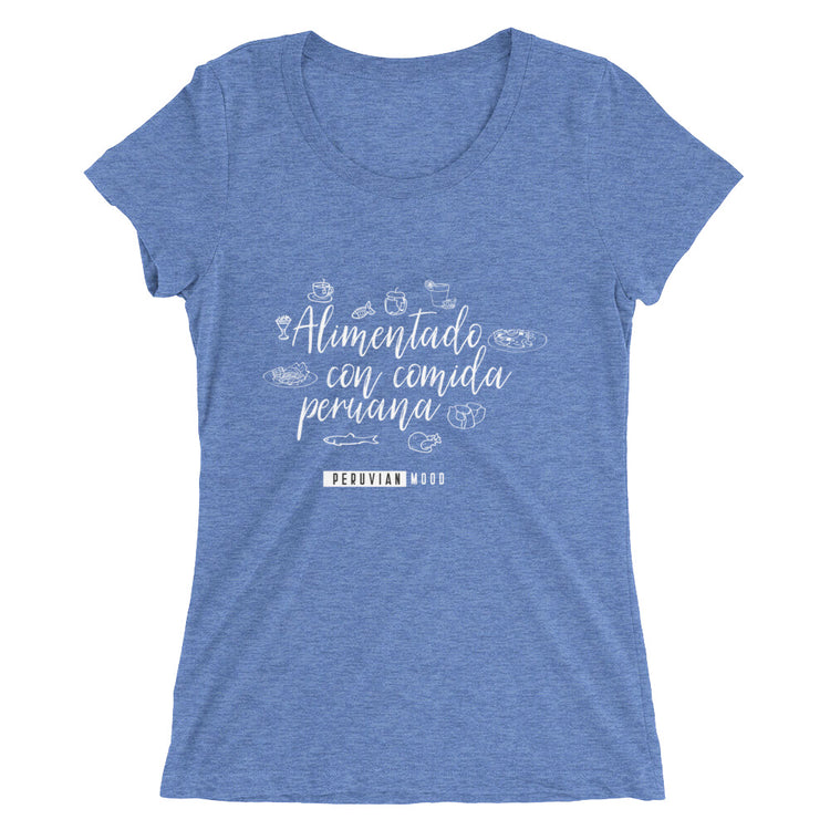 Peruvian T-Shirt - Feed with Peruvian food | Peruvian Phrases