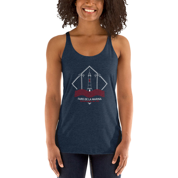 Peruvian Tee | Faro de la Marina - Women's Tank Top PeruvianMood Outlines