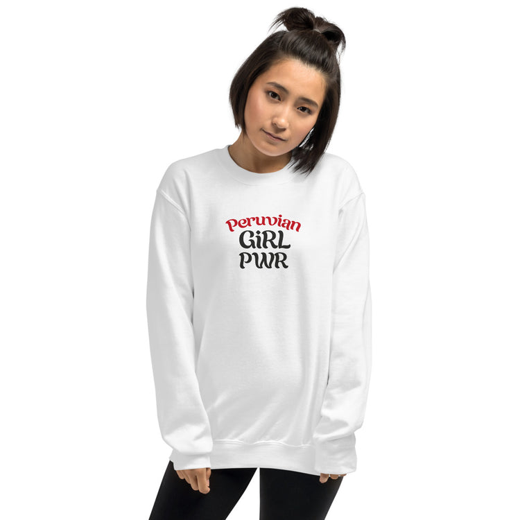Peruvian Sweatshirt - Peruvian Girl PWR