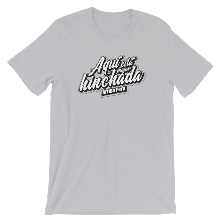 Peruvian T-shirt - Aquí está la mejor hinchada | PeruvianMood