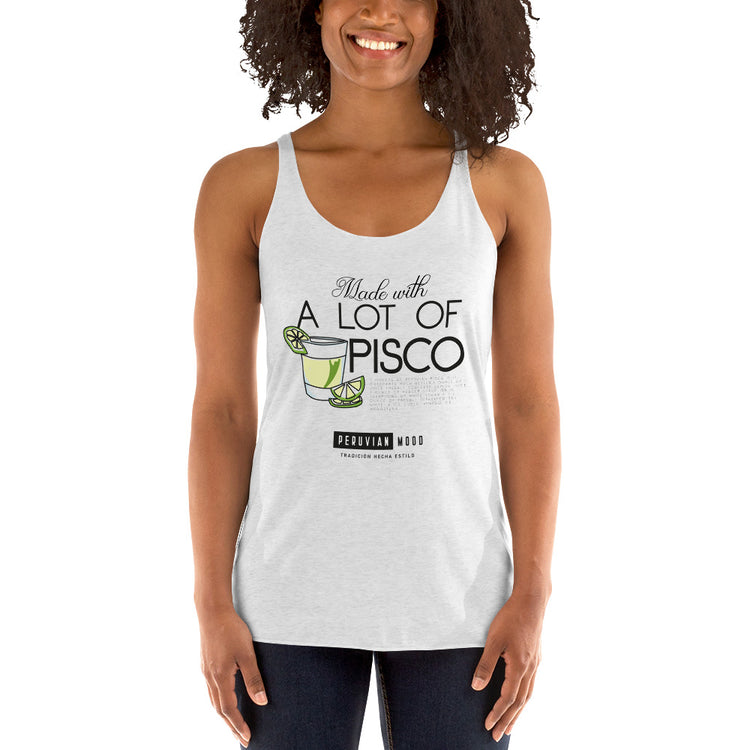 Peru Tank top - A lot of Pisco | Peruvian Phrases - PeruvianMood