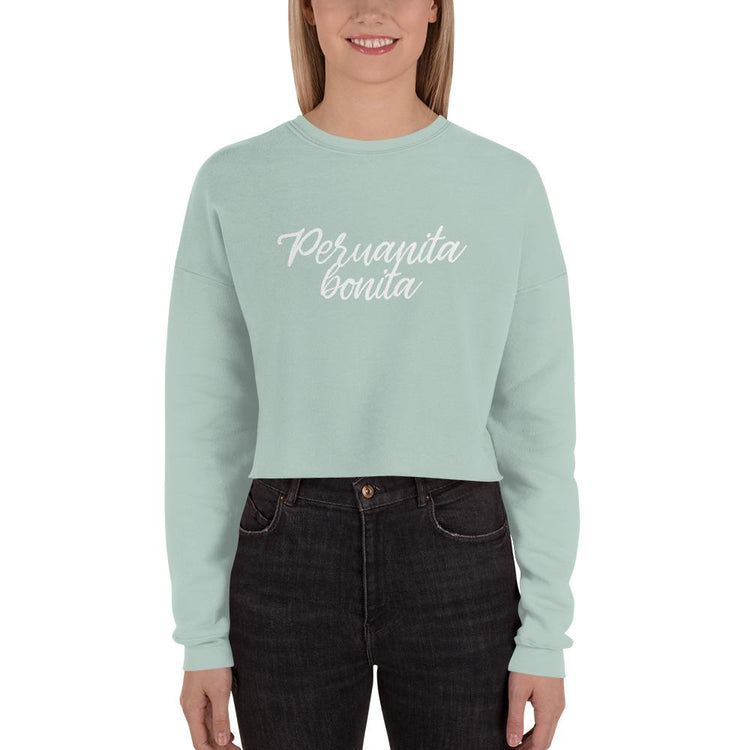 Peruvian Crop Sweatshirt - Peruanita Bonita