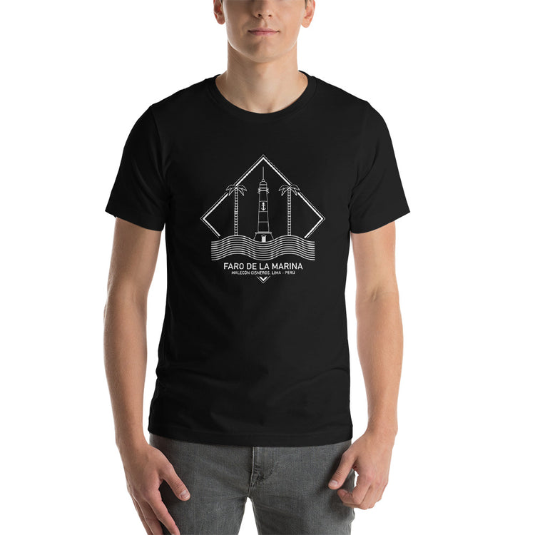 Peruvian Tee | Faro de la Marina - Men's PeruvianMood Outlines