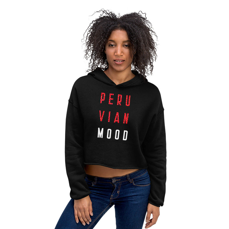 Peru T-shirt | Women's Crop Hoodie PeruvianMood