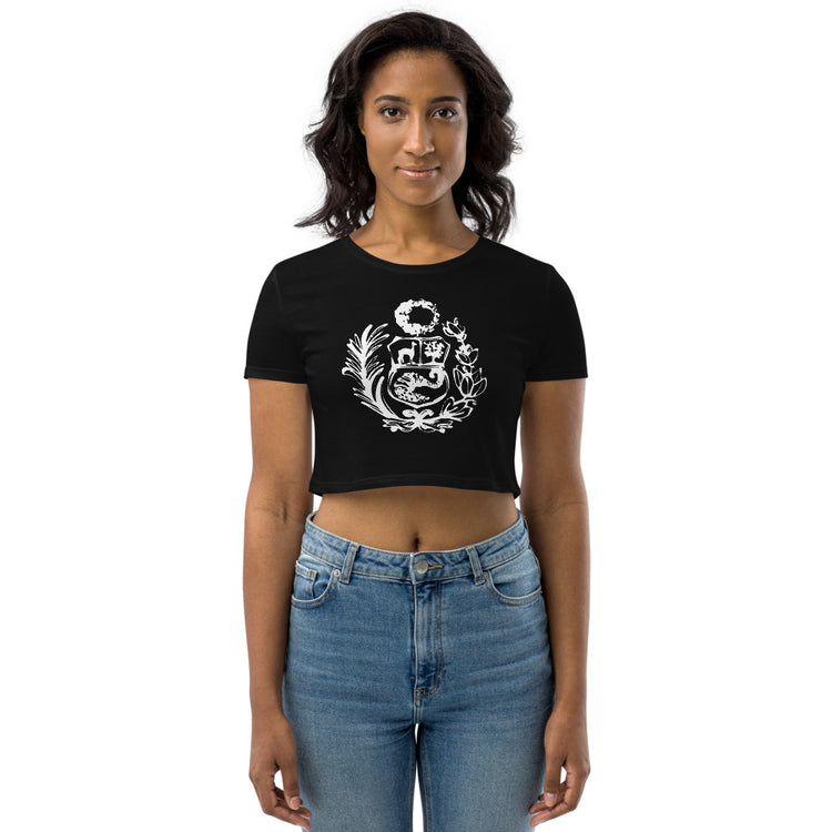 Peruvian Shield - Organic Crop Top