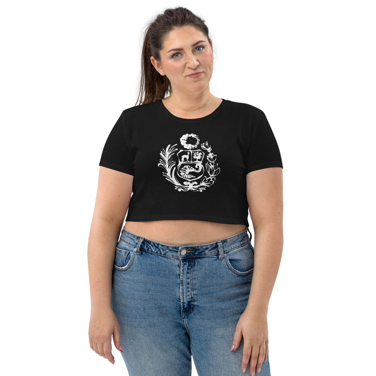 Escudo del Perú - Organic Crop Top