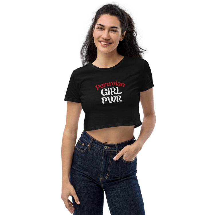 Peruvian Girl PWR - Organic Crop Top