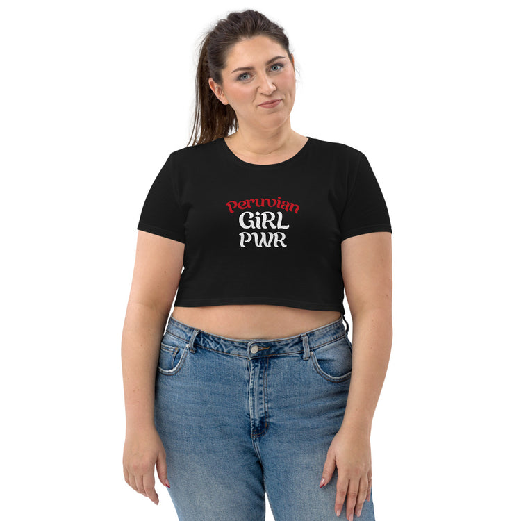 Peruvian Girl PWR - Organic Crop Top