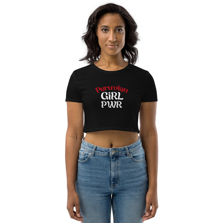Peruvian Girl PWR - Organic Crop Top