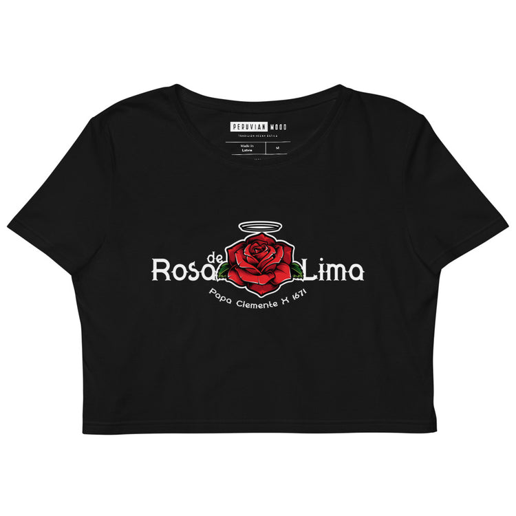 Peru Organic Crop Top - Rosa de Lima