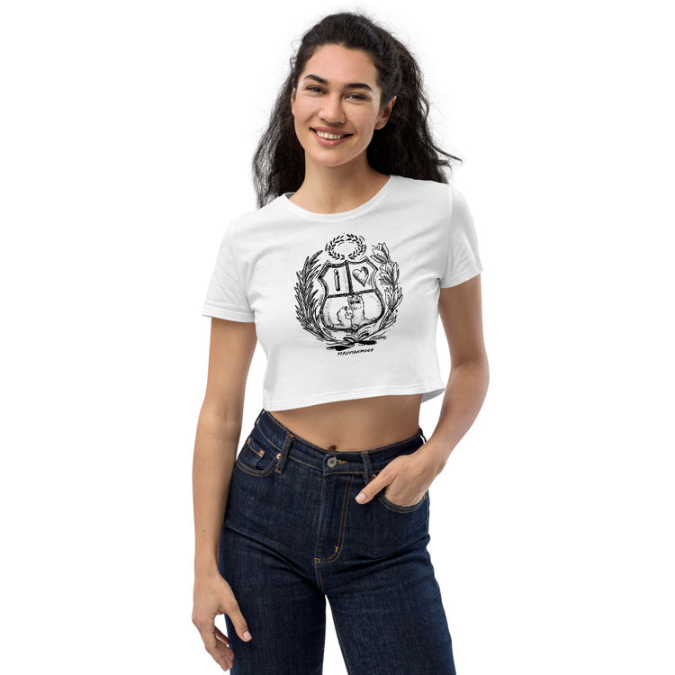 Peru - I love you | Organic Crop Top