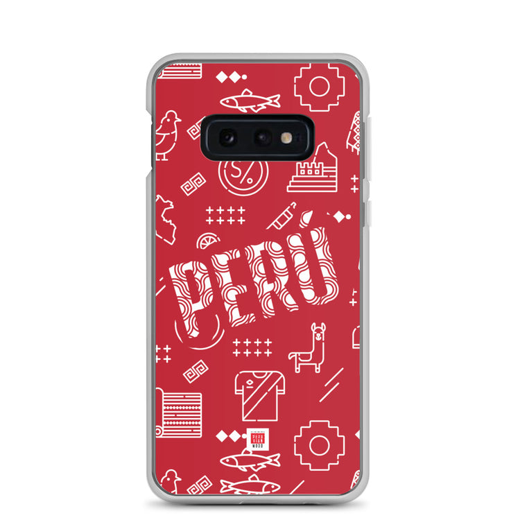 Samsung Case - Peru Icons