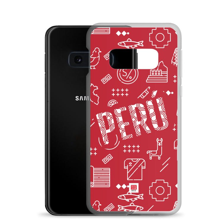 Samsung Case - Peru Icons