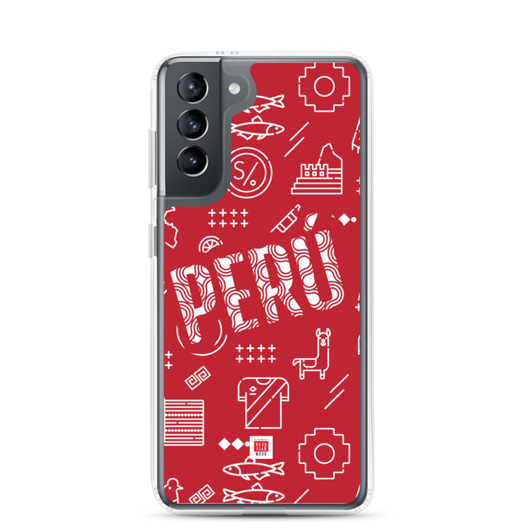 Samsung Case - Peru Icons