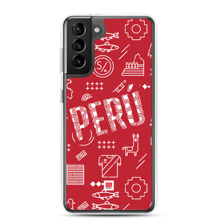 Samsung Case - Peru Icons