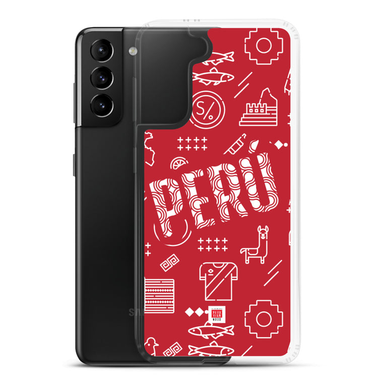 Samsung Case - Peru Icons