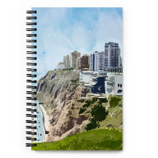 Peru printed notebook - Costa Verde