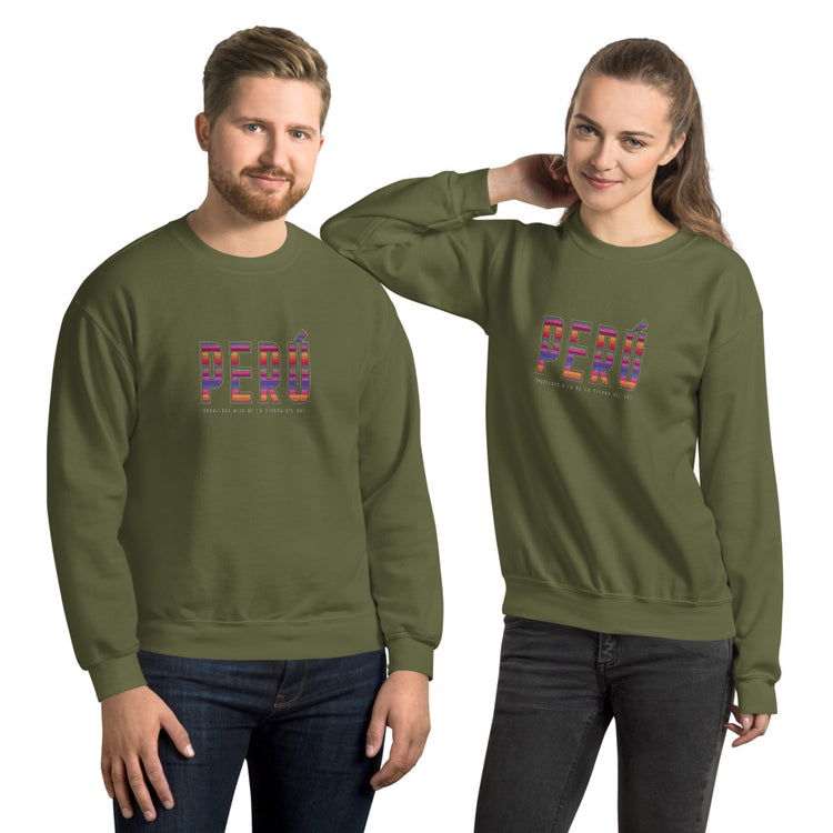 Cozy Sweatshirt Peru Colors | Unisex