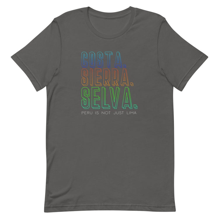 Peru T shirt - Costa.Sierra.Selva | Unisex