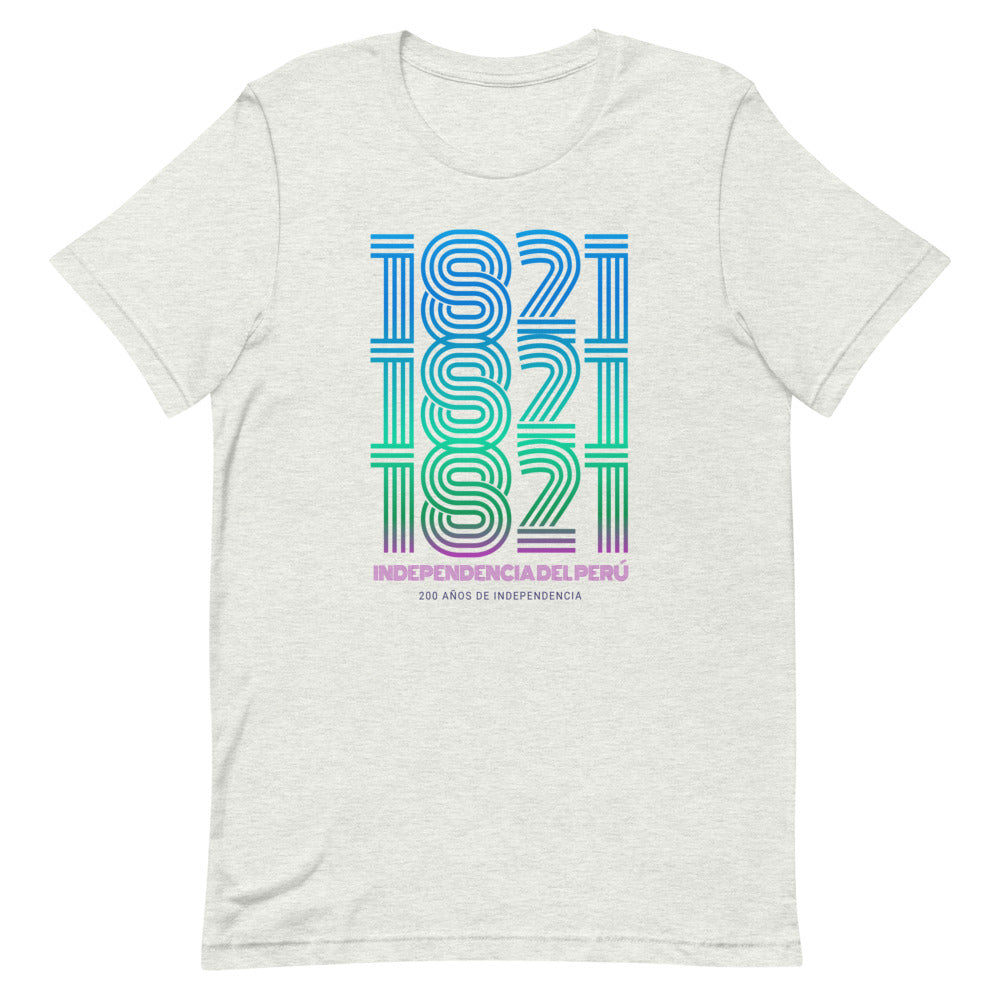Peru Printed T-Shirt - 1821 Independence Day| Unisex