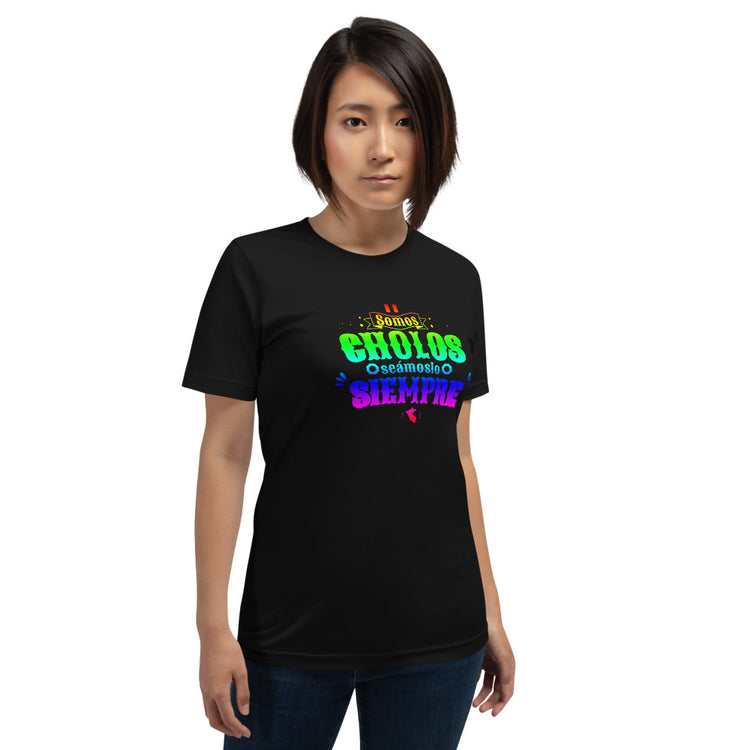 T-Shirt Peru Cholos somos seámoslo siempre | Peruvian Mood