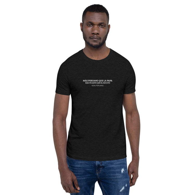 Peru Printed T-Shirt - Más Peruano que la papa | Halloween Criollo