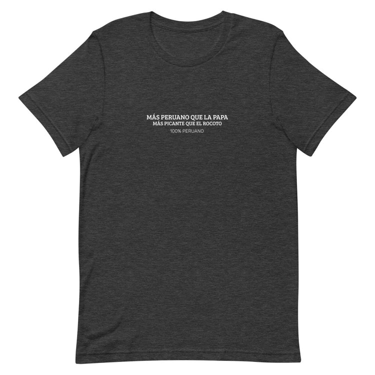 Peru Printed T-Shirt - Más Peruano que la papa | Halloween Criollo