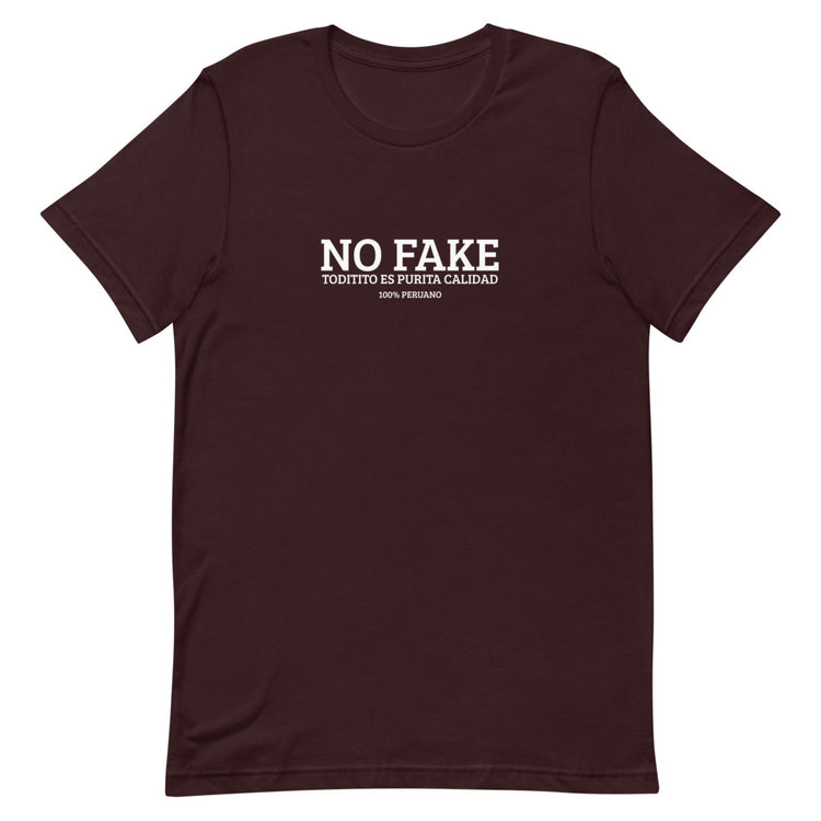 Peruvian Tee - No Fake | Halloween criollo