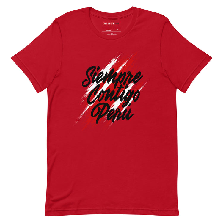 Peruvian T-shirt - Siempre Contigo Perú | Unisex
