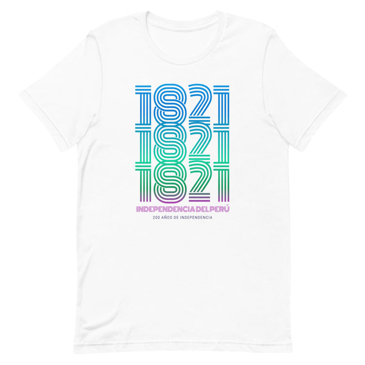 Peru Printed T-Shirt - 1821 Independence Day| Unisex