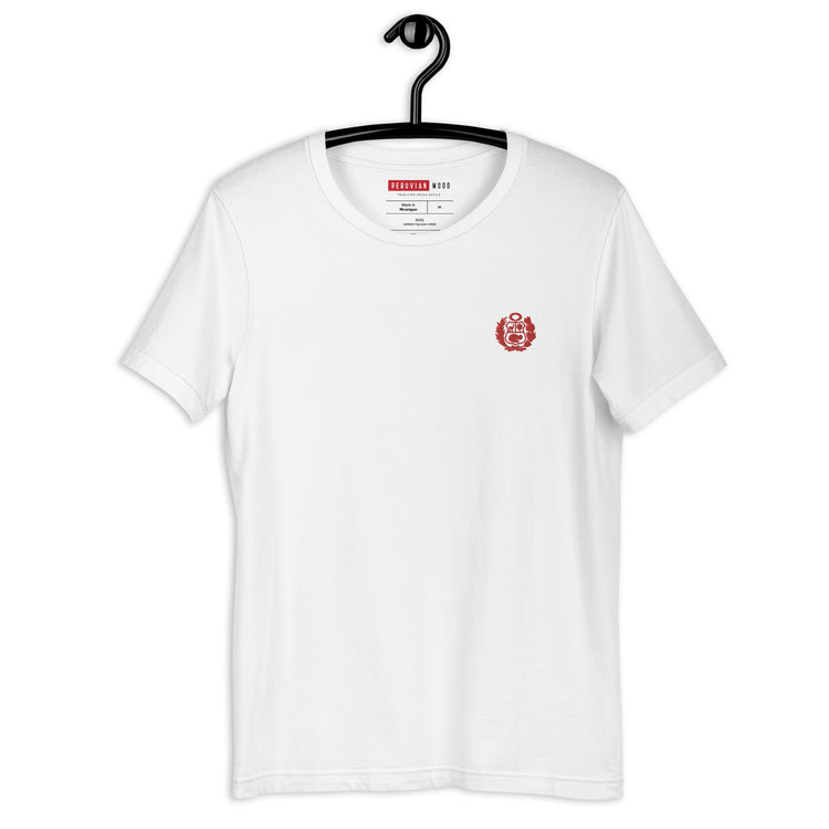 T-shirt Peru Shield Embroidered - Unisex