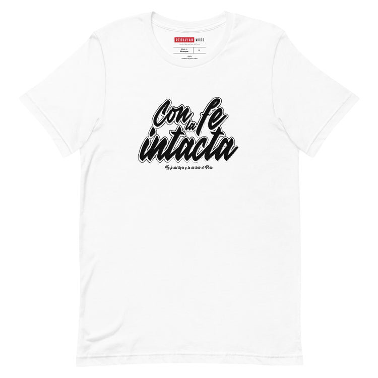 T-shirt Perú - Con la fe intacta | Unisex