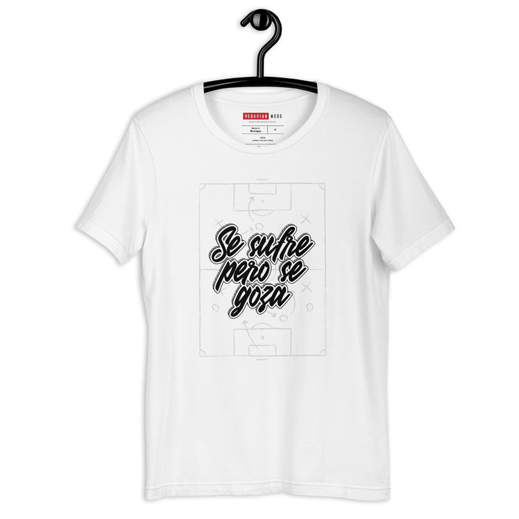 T-shirt Soccer Perú - Se sufre pero se goza | Unisex