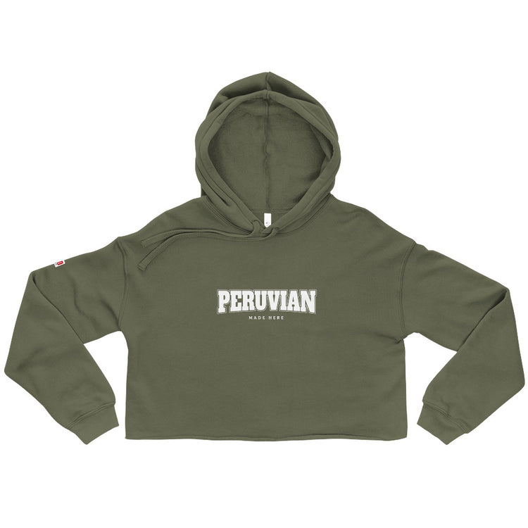 Peru Crop Hoodie - Peruvian Made Here | Woman
