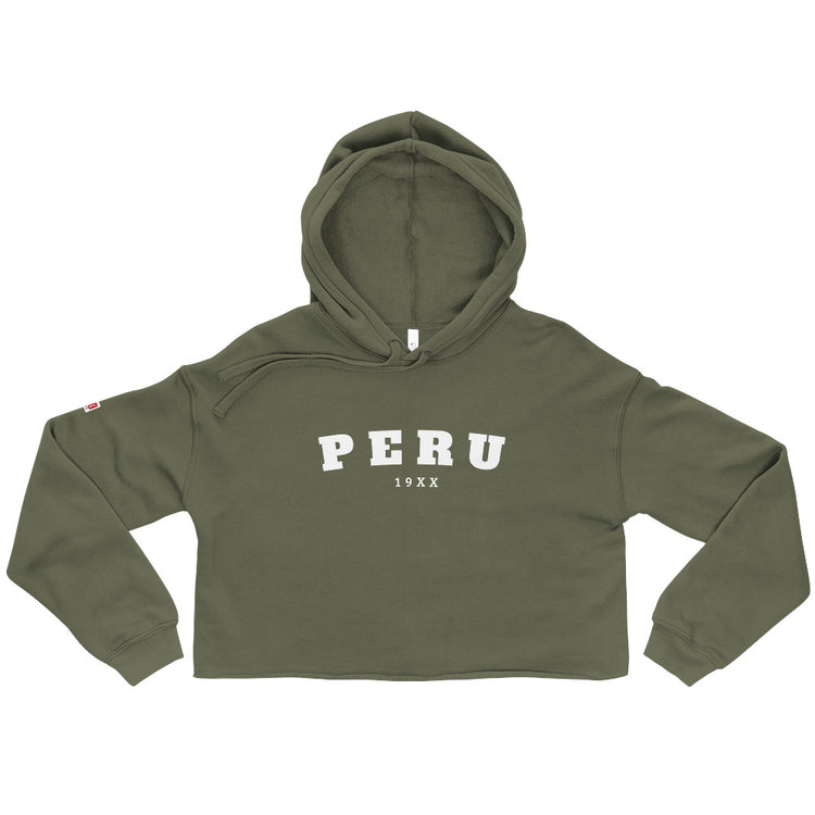 Crop Hoodie Peru 19XX | Woman