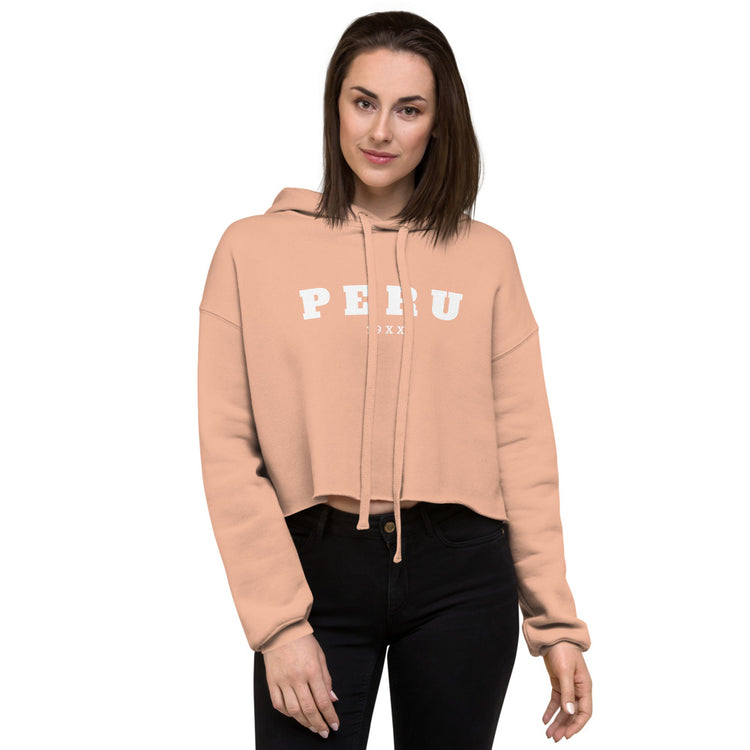 Crop Hoodie Peru 19XX | Woman