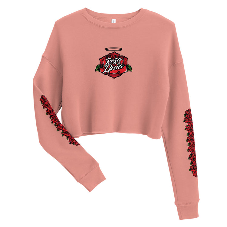 Peru Saint Crop Sweatshirt - Rosa de Lima | Woman