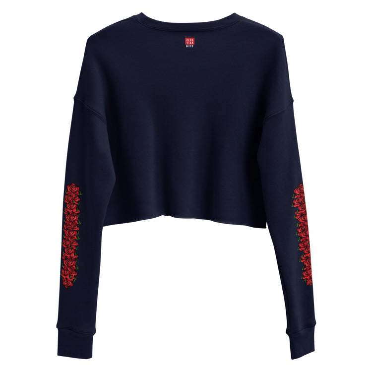 Peru Saint Crop Sweatshirt - Rosa de Lima | Woman