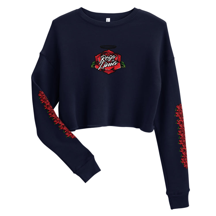 Peru Saint Crop Sweatshirt - Rosa de Lima | Woman