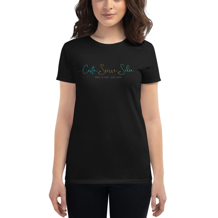 Peru t-shirt - Costa. Sierra. Selva | Woman
