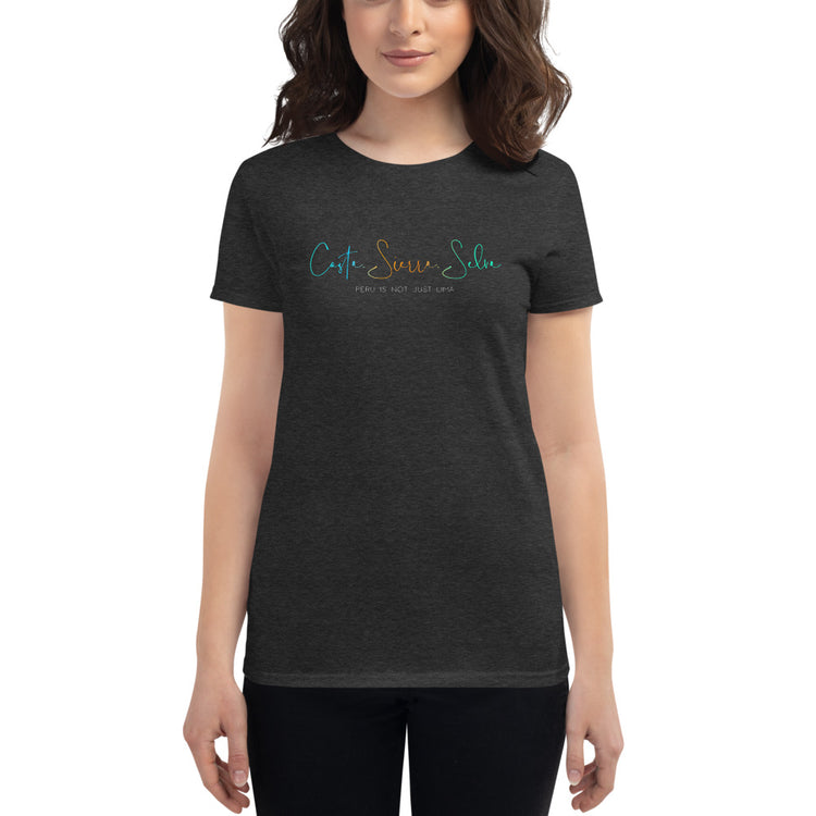 Peru t-shirt - Costa. Sierra. Selva | Woman