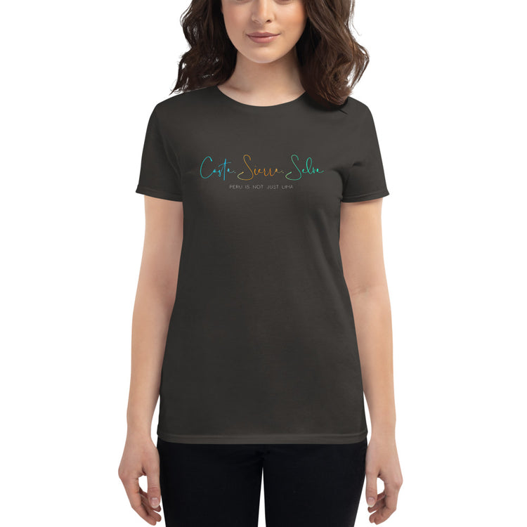 Peru t-shirt - Costa. Sierra. Selva | Woman