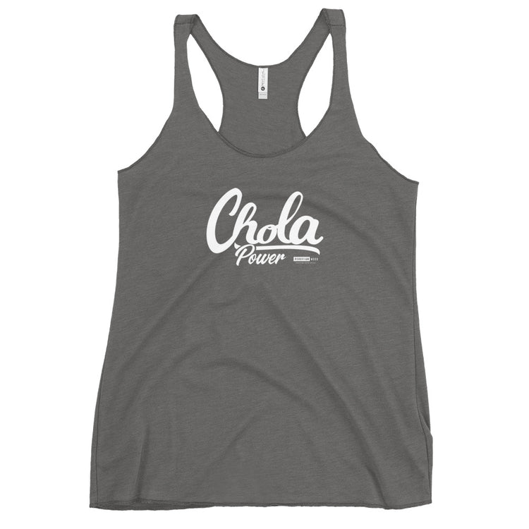 Chola Power Racerback Tank Top - Woman