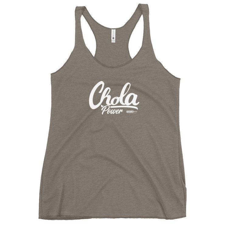 Chola Power Racerback Tank Top - Woman