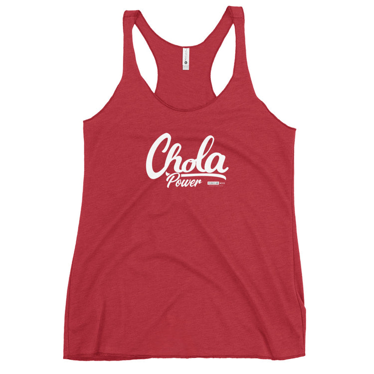 Chola Power Racerback Tank Top - Woman