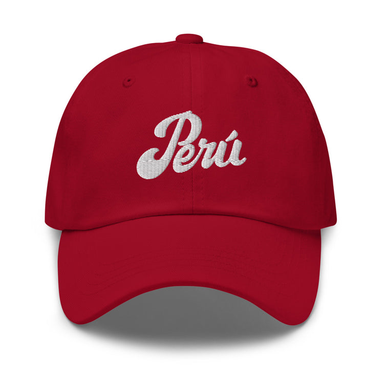 Peru embroidered hat