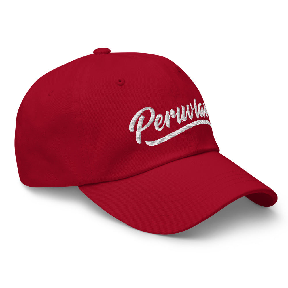 Peruvian hat 3D embroidered