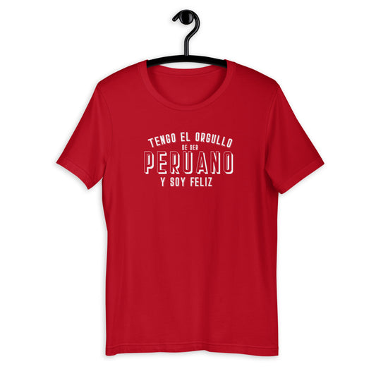 Peruvian T-shirt - Tengo el orgullo de ser peruano
